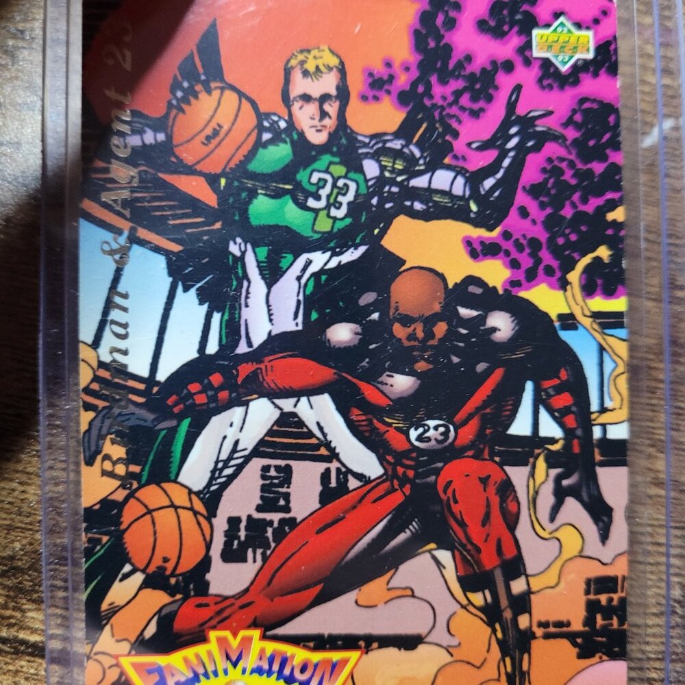 Michael Jordan 1992-93 Upper Deck Fanimation Birdman & Agent 23 #510 Card